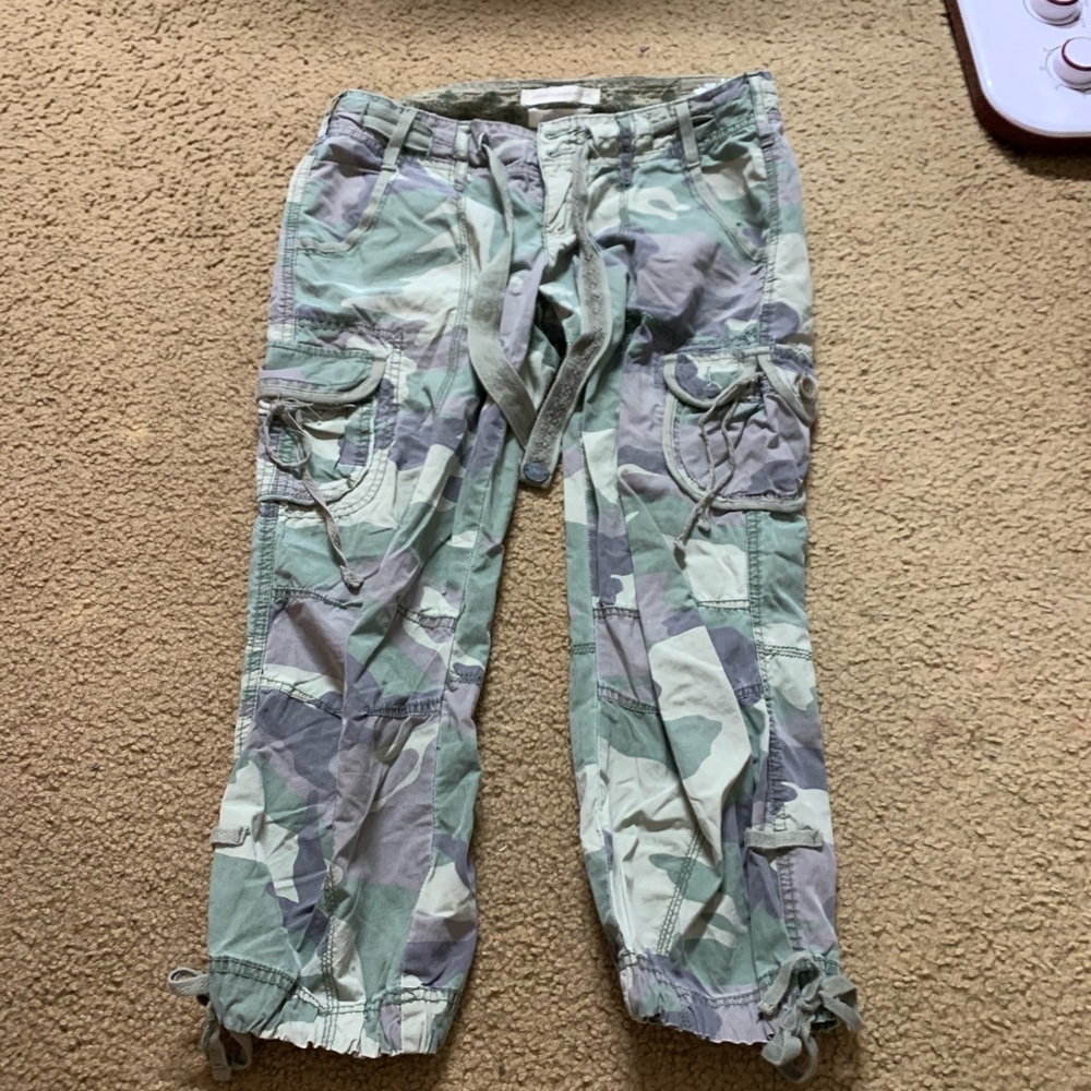 💚🤎🧡A&F camp pants💛🤎💚